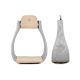 Western Alluminum Decorated Stirrups