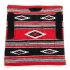 Acrylic WESTERN Saddle Pad With Fur,Red