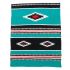 Acrylic Cool Saddle Pad WESTERN Turquoise
