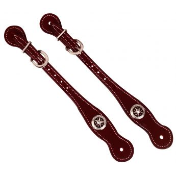 Western spur straps "SHERIFF"
