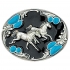 Αγκράφα για Ζώνη "Running Horses"