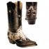 "El Canello" Western Boots Python