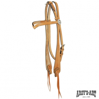 Χαλινό Western ARGY'S ART "V-tool"