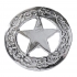 Metal Decorative "Star in a Circle Large"