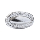 Metal Decorative "Oval Small Cord"
