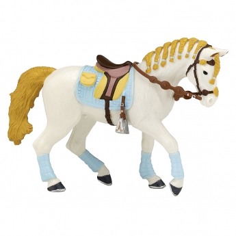Trendy Blue Riding Horse "PAPO"