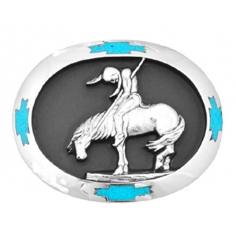 End of Trail Belt Buckle