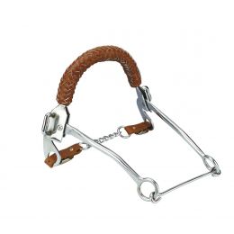 Braided Leather Hackamore