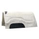 Woolen saddle pad for western saddles with fur ARGY'S ART