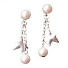 Σκουλαρίκια "Horsehead with Pearls"