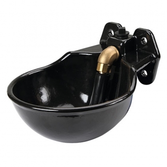 Water Bowl with Tube Valve G51, enameled